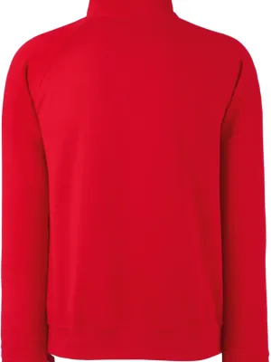 Premium Zip Neck Sweatshirt (62-032-0) – Red