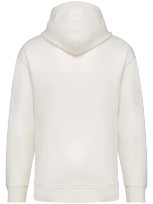 Sudadera sostenible con capucha y hombros caídos French Terry unisex – Ivory