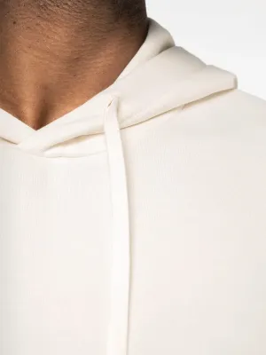 Sweat-shirt écoresponsable à capuche à épaules tombantes manches courtes French Terry unisexe