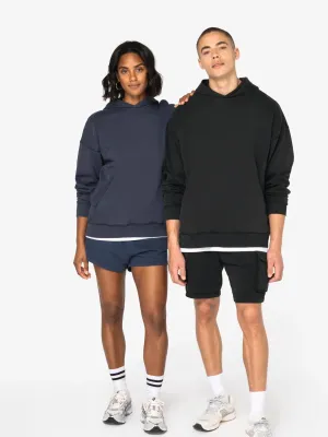 Sweat-shirt écoresponsable à capuche délavé oversize unisexe