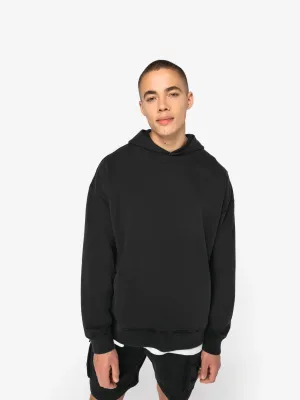 Sweat-shirt écoresponsable à capuche délavé oversize unisexe