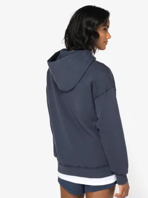 Sweat-shirt écoresponsable à capuche délavé oversize unisexe