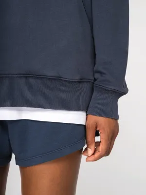 Sweat-shirt écoresponsable à capuche délavé oversize unisexe