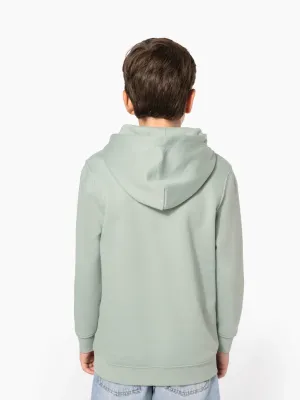 Sweat-shirt écoresponsable à capuche enfant