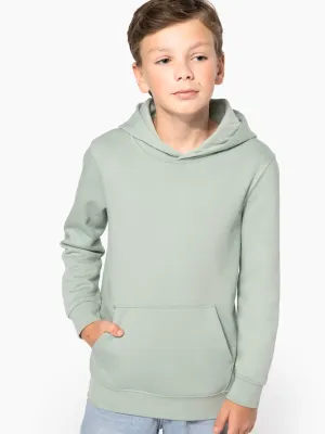 Sweat-shirt écoresponsable à capuche enfant
