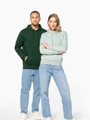 Sudadera ecorresponsable con capucha de mujer