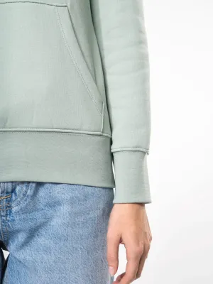 Sudadera ecorresponsable con capucha de mujer