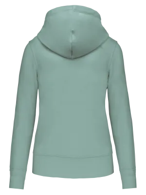 Sudadera ecorresponsable con capucha de mujer – Sage