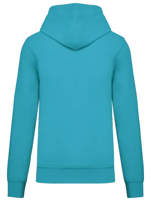 Sudadera ecorresponsable con capucha de hombre – Sea Turquoise