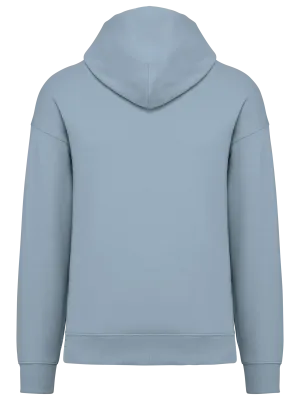 Sweat-shirt écoresponsable à capuche oversize unisexe – Aquamarine