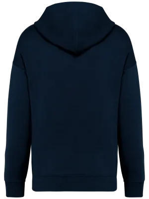 Sweat-shirt écoresponsable à capuche oversize unisexe – Navy Blue