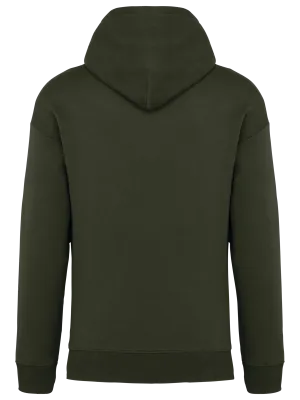 Sweat-shirt écoresponsable à capuche oversize unisexe – Organic Khaki
