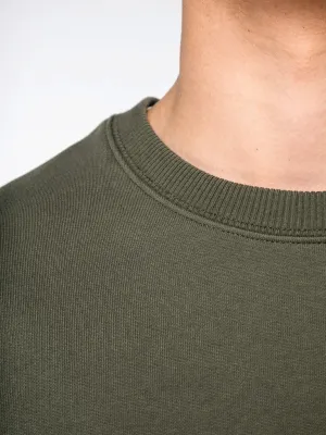 Sweat-shirt écoresponsable à col rond oversize unisexe
