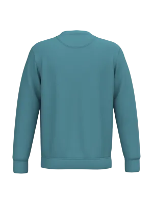 Sweat-shirt écoresponsable à col rond unisexe – Adriatic Blue