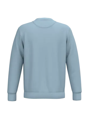 Sweat-shirt écoresponsable à col rond unisexe – Aquamarine