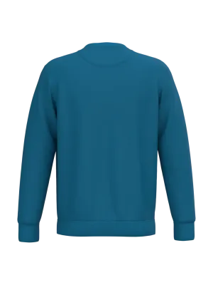 Sweat-shirt écoresponsable à col rond unisexe – Blue Sapphire