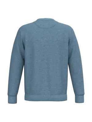 Sweat-shirt écoresponsable à col rond unisexe – Cool Blue Heather