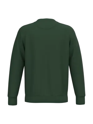 Sweat-shirt écoresponsable à col rond unisexe – Forest Green