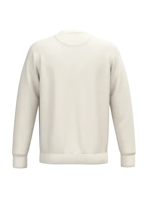 Sweat-shirt écoresponsable à col rond unisexe – Ivory