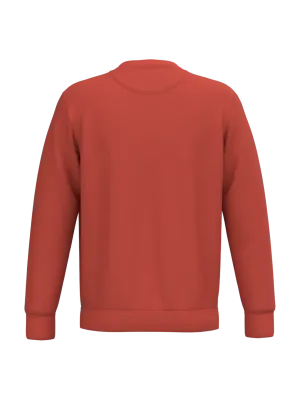 Sweat-shirt écoresponsable à col rond unisexe – Paprika
