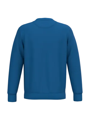 Sweat-shirt écoresponsable à col rond unisexe – Sea Blue