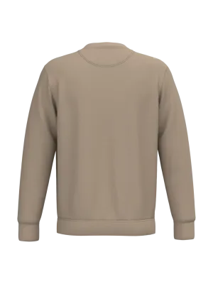 Sweat-shirt écoresponsable à col rond unisexe – Wet Sand