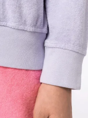 Sudadera sostenible de rizo de mujer