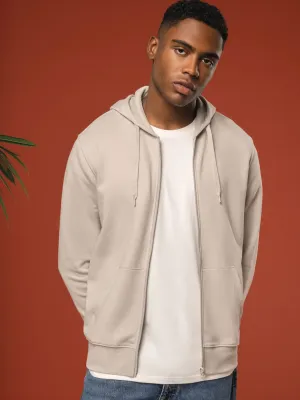 Sweat-shirt écoresponsable zippé à capuche homme