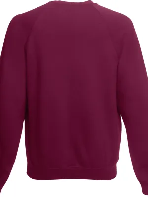 Sweat-shirt manches raglan (62-216-0) – Burgundy