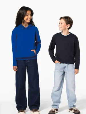 Sweat-shirt recyclé à capuche enfant