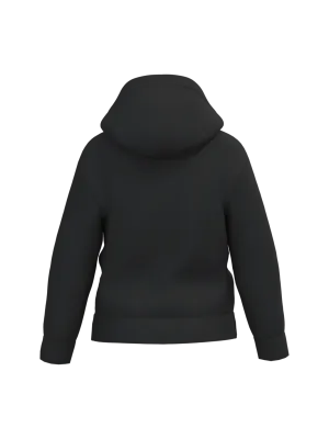 Sweat-shirt recyclé à capuche enfant – Black