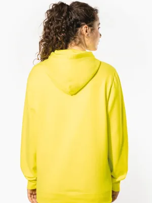 Sweat-shirt recyclé à capuche unisexe