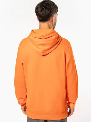 Sweat-shirt recyclé à capuche unisexe