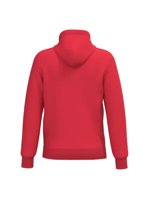 Sweat-shirt recyclé à capuche unisexe – Red