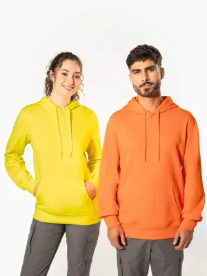 Sweat-shirt recyclé à capuche unisexe