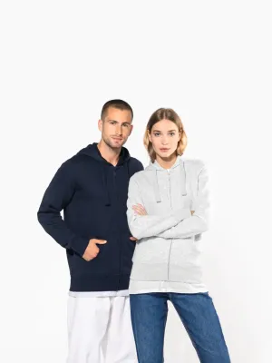 Sweat-shirt zippé capuche homme