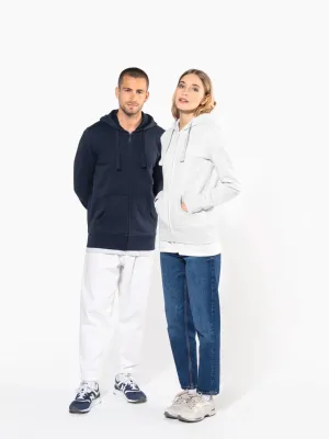 Sweat-shirt zippé capuche homme