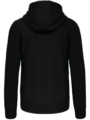 Sweat-shirt zippé capuche homme – Black