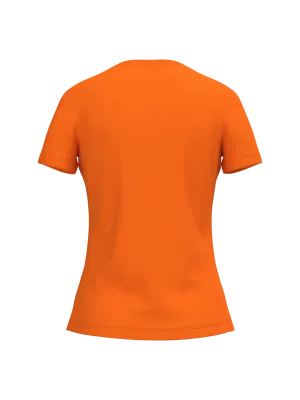 Camiseta con tratamiento antibacteriano de mujer – Orange