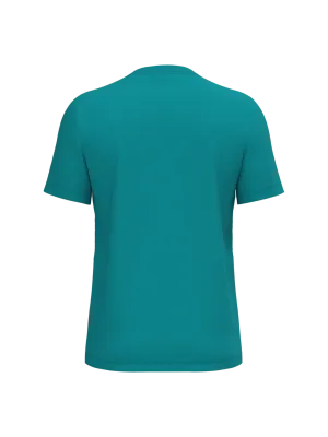Men's antibacterial short-sleeved t-shirt – Teal Blue