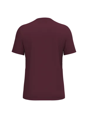 Men's antibacterial short-sleeved t-shirt – Wine