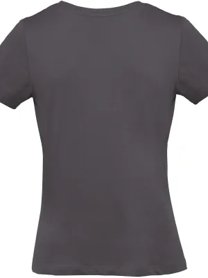 Inspire Plus women's organic T-shirt – Dark Grey