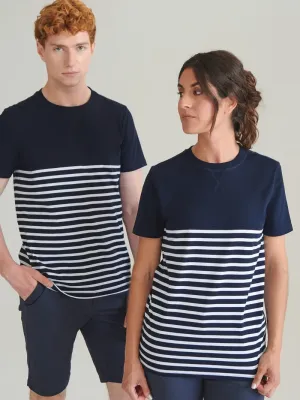 Short sleeved breton t-shirt