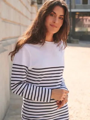 Long sleeve Breton t-shirt