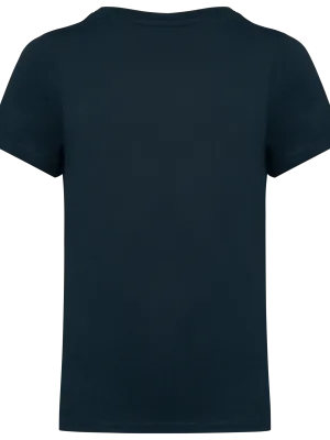 Kids crew neck t-shirt – Navy
