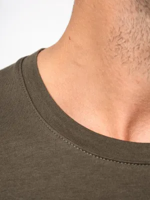 T-shirt col rond manches courtes homme