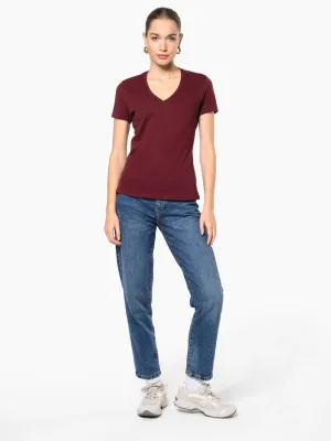 Ladies' Bio150 V-neck t-shirt