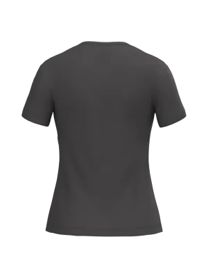 T-shirt col V manches courtes femme – Dark Grey