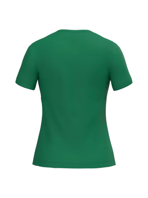 T-shirt col V manches courtes femme – Kelly Green