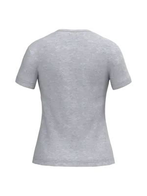 T-shirt col V manches courtes femme – Oxford Grey